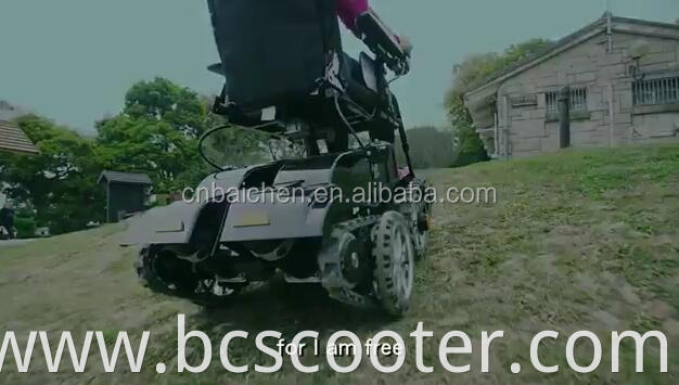 Factory direct selling foldable automatic wheelchair galileo stair climbing wheelchair